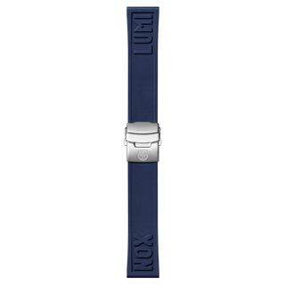 FPX.2406.40Q.K Luminox Genuine Rubber Strap - Navy Blue 24mm